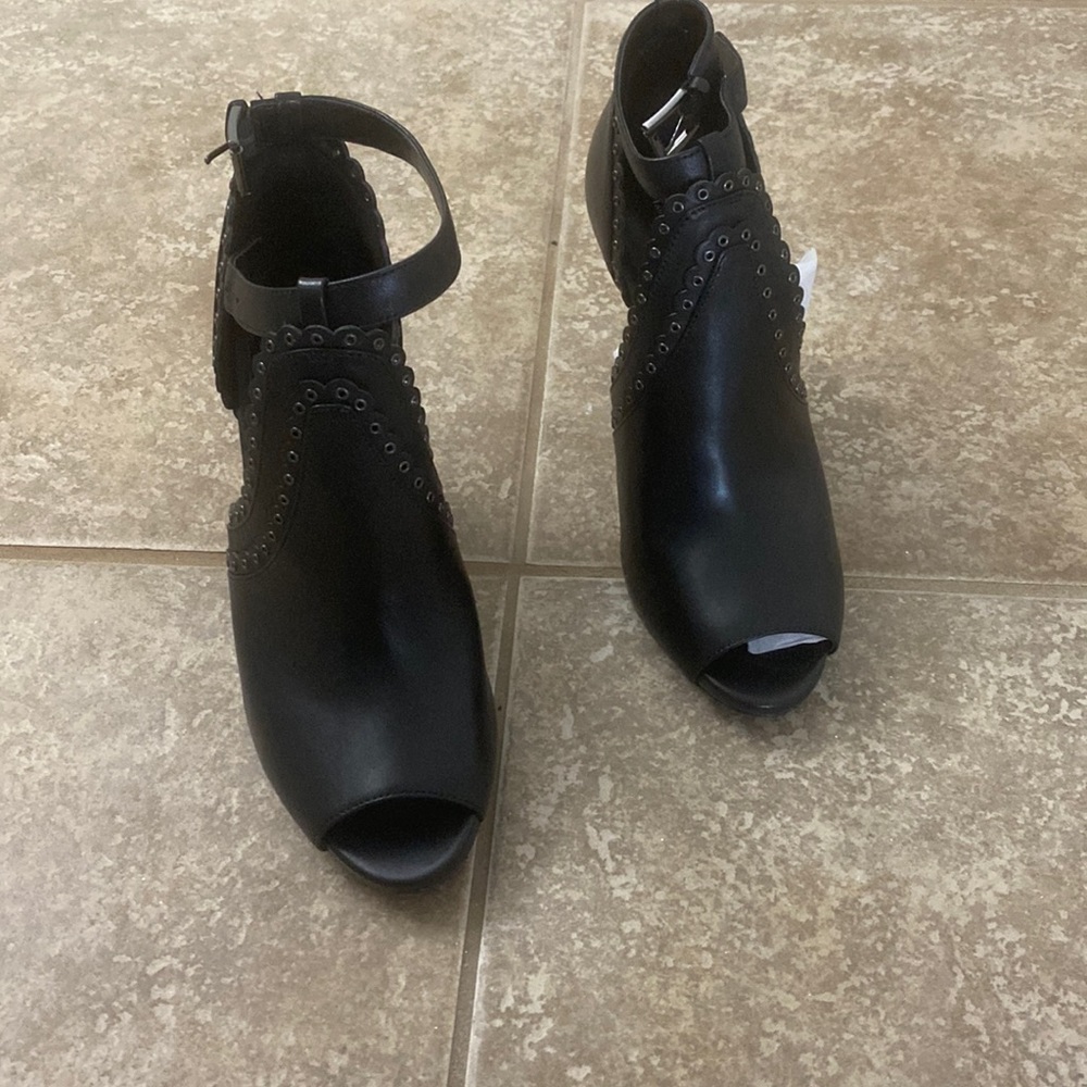 Michael Kors Leather Studded Bootie